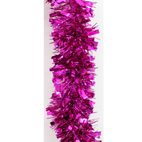 5x Luxury Christmas Tinsel Garland - Purple Mixed(2M)