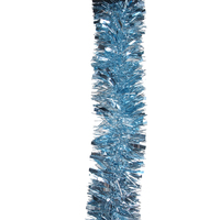 5x Luxury Christmas Tinsel Garland - Light Blue Mixed