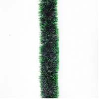 5x Luxury Christmas Tinsel Garland - Green Tips_Dark Green(2M)