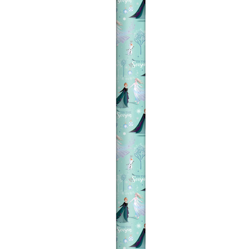 Disney Kids Christmas Gift Wrap Rolls Wrapping Paper 3m x 70cm [Design: Frozen B]