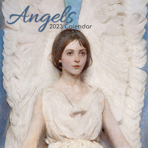 Angels - 2023 Square Wall Calendar 16 month by Gifted Stationery