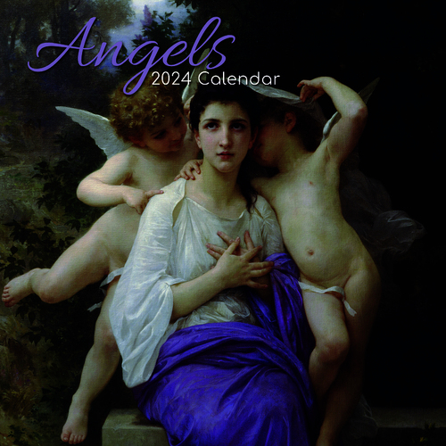 Angels - 2024 Square Wall Calendar 16 month by Gifted Stationery (4)