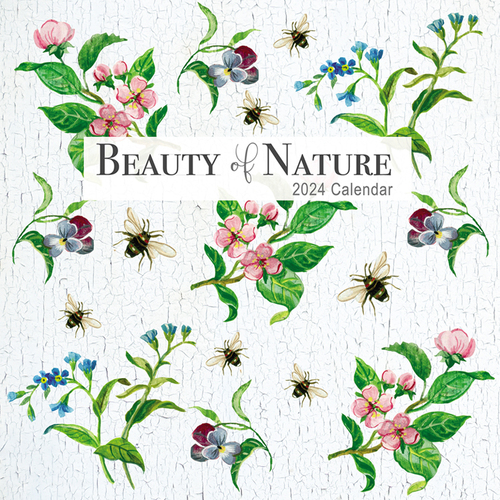 Beauty of Nature - 2024 Square Wall Calendar 16 month by Gifted Stationery (0)