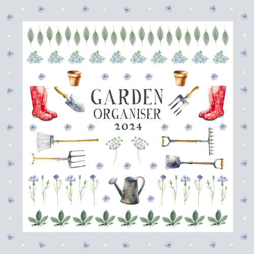 Garden Organiser - 2024 Square Wall Calendar 16 month by Gifted Stationery (8)