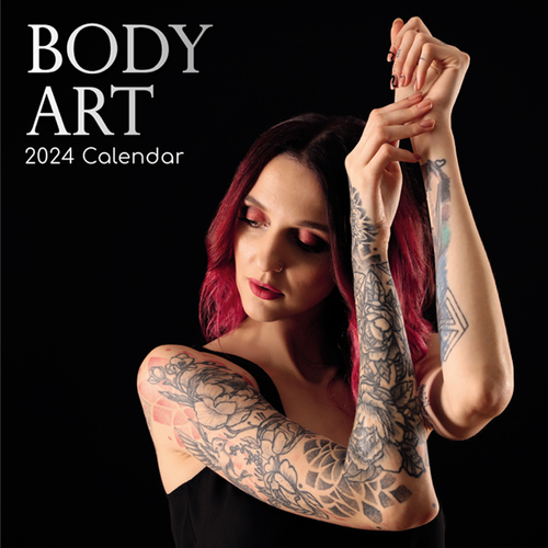 Body Art - 2024 Square Wall Calendar 16 month by Gifted Stationery (0)