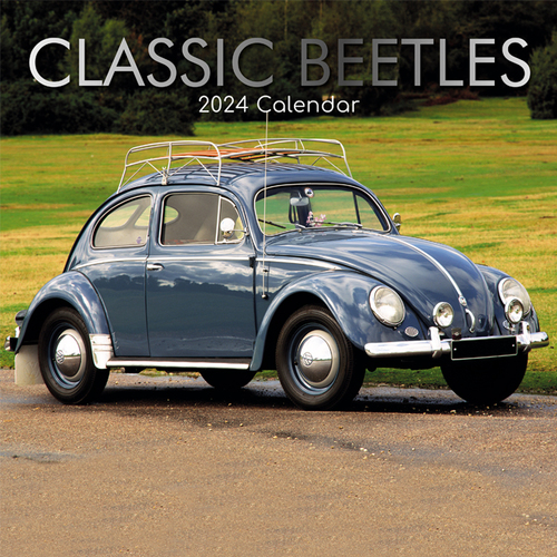 Classic Beetles - 2024 Square Wall Calendar 16 month by Gifted Stationery (7)