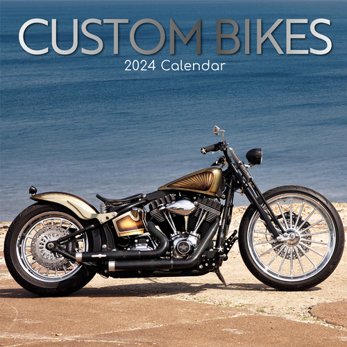 Custom Bikes - 2024 Square Wall Calendar 16 month by Gifted Stationery (8)
