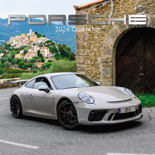 Porsche - 2024 Square Wall Calendar 16 month by Gifted Stationery (6)