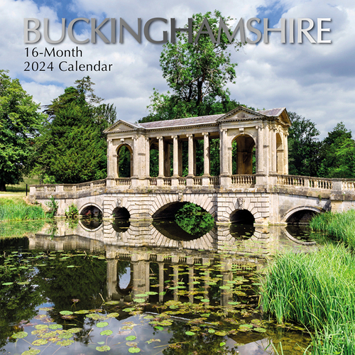 Buckinghamshire - 2024 Square Wall Calendar 16 month by Gifted Stationery (0)