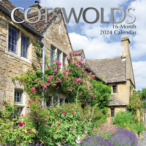 Cotswolds - 2024 Square Wall Calendar 16 month by Gifted Stationery (0)