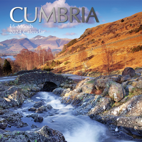 Cumbria - 2024 Square Wall Calendar 16 month by Gifted Stationery (0)