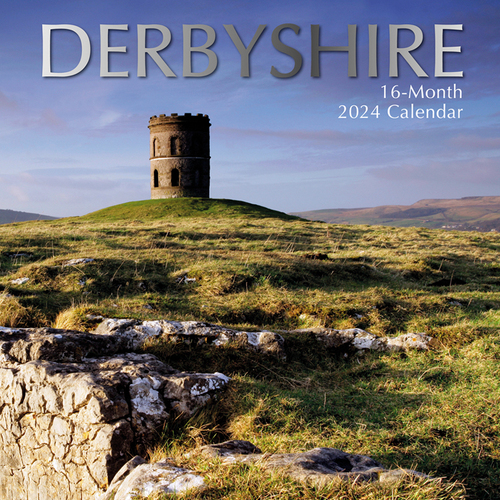 Derbyshire - 2024 Square Wall Calendar 16 month by Gifted Stationery (0)
