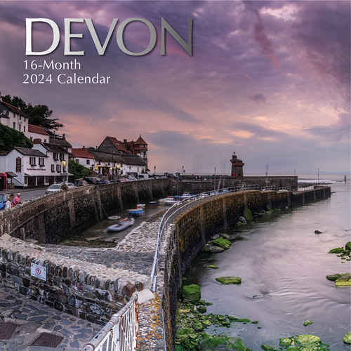 Devon - 2024 Square Wall Calendar 16 month by Gifted Stationery (0)