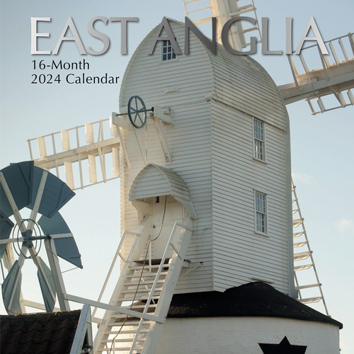 East Anglia - 2024 Square Wall Calendar 16 month by Gifted Stationery (0)