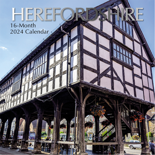 Herefordshire - 2024 Square Wall Calendar 16 month by Gifted Stationery (0)