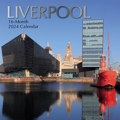 Liverpool - 2024 Square Wall Calendar 16 month by Gifted Stationery (0)