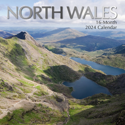 North Wales - 2024 Square Wall Calendar 16 month by Gifted Stationery (0)