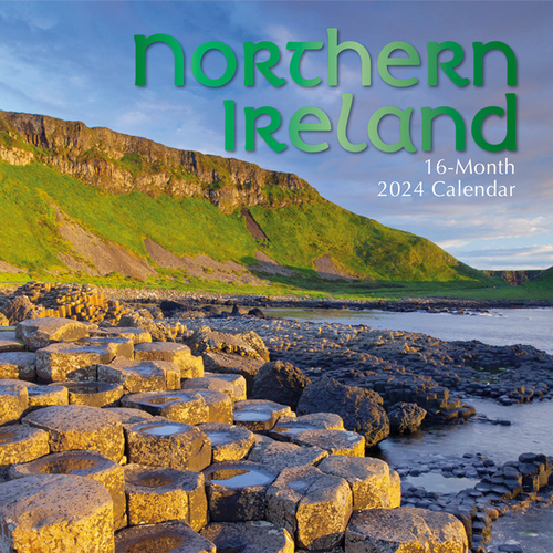 Northern Ireland - 2024 Square Wall Calendar 16 month by Gifted Stationery (0)
