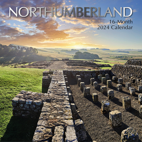 Northumberland - 2024 Square Wall Calendar 16 month by Gifted Stationery (0)