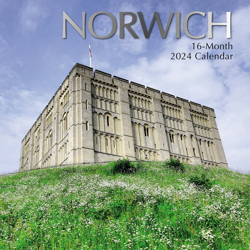 Norwich - 2024 Square Wall Calendar 16 month by Gifted Stationery (0)