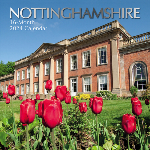 Nottinghamshire - 2024 Square Wall Calendar 16 month by Gifted Stationery (0)
