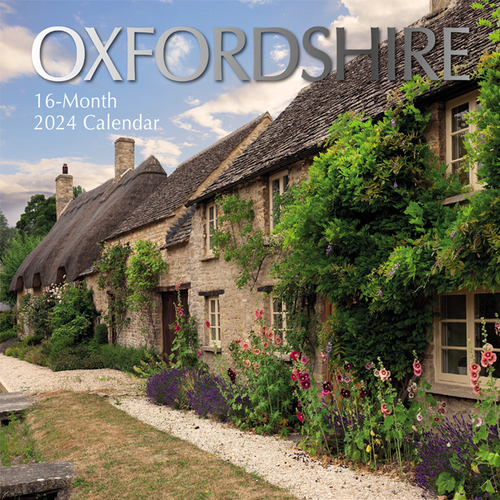 Oxfordshire - 2024 Square Wall Calendar 16 month by Gifted Stationery (0)