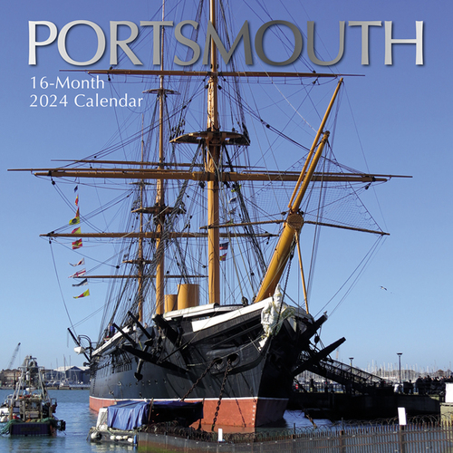 Portsmouth - 2024 Square Wall Calendar 16 month by Gifted Stationery (0)