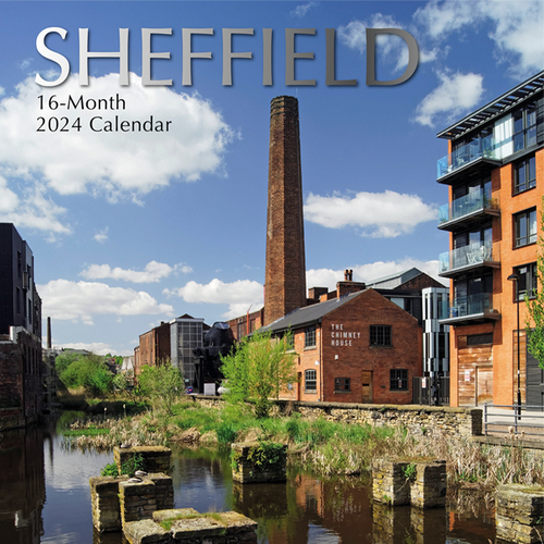 Sheffield - 2024 Square Wall Calendar 16 month by Gifted Stationery (0)