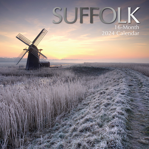 Suffolk - 2024 Square Wall Calendar 16 month by Gifted Stationery (0)