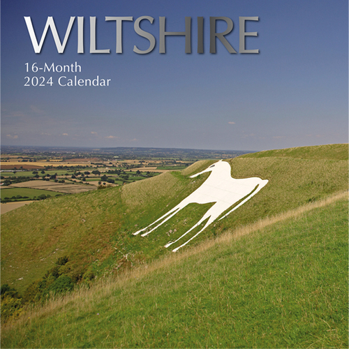 Wiltshire - 2024 Square Wall Calendar 16 month by Gifted Stationery (0)
