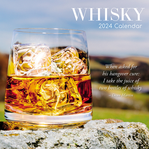Whisky - 2024 Square Wall Calendar 16 month by Gifted Stationery (14)