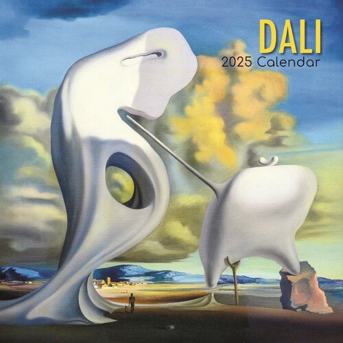 Dali - 2025 Square Wall Calendar 16 month by Gifted Stationery