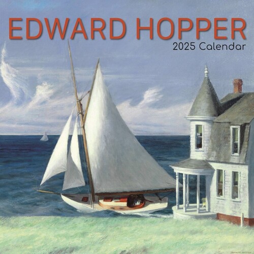 Edward Hopper - 2025 Square Wall Calendar 16 month by Gifted Stationery