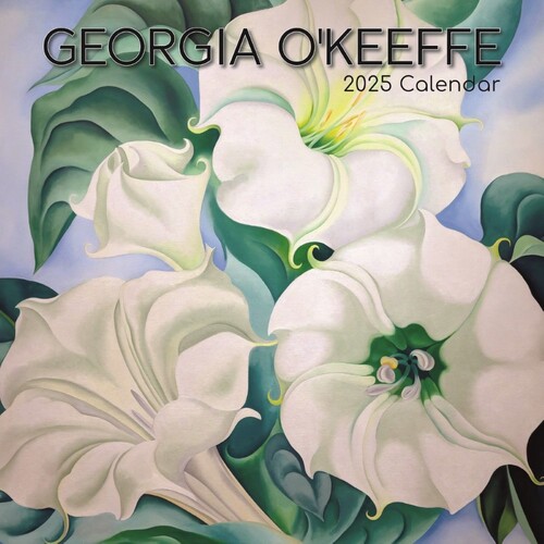 Georgia O'Keeffe- 2025 Square Wall Calendar 16 month by Gifted Stationery