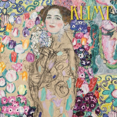 Klimt - 2025 Square Wall Calendar 16 month by Gifted Stationery