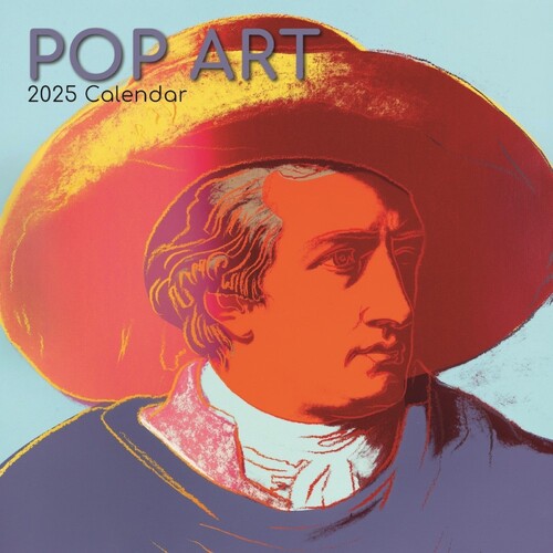 Pop Art - 2025 Square Wall Calendar 16 month by Gifted Stationery