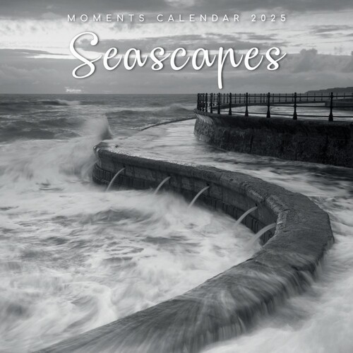 Seascapes - 2025 Square Wall Calendar 16 month by Gifted Stationery