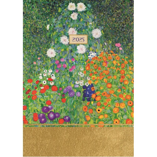 Klimt - 2025 Diary Planner A5 Padded Cover by The Gifted Stationery