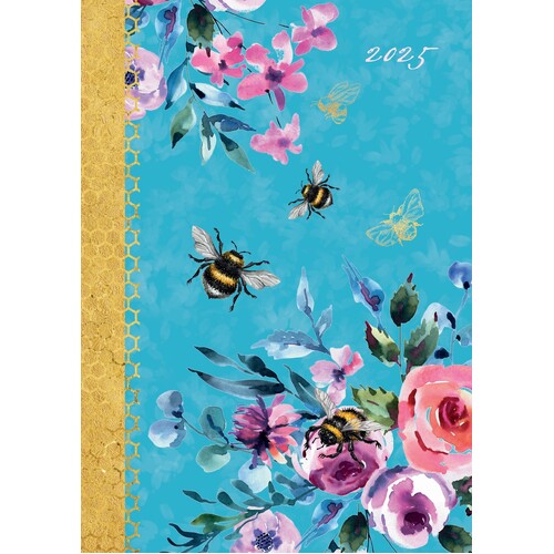 Queen Bee - 2025 Diary Planner A5 Padded Cover by The Gifted Stationery