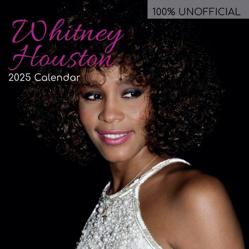 Whitney Houston - 2025 Square Wall Calendar 16 month by Gifted Stationery