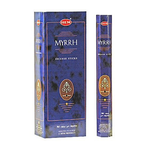[HEM Myrrh] 2x 20 Incense Sticks HEM Hex Meditation Aroma Fragrance