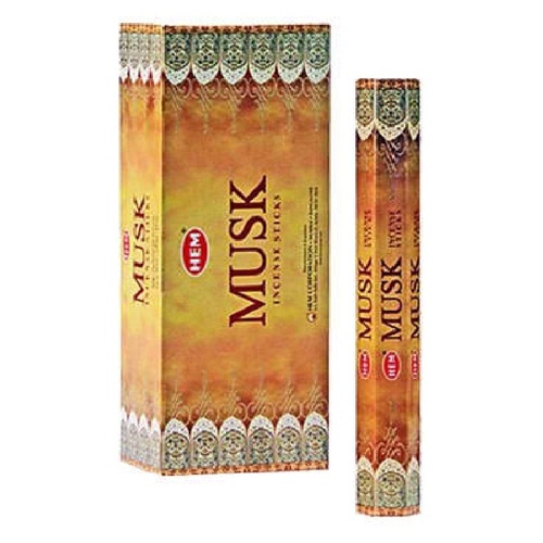 [HEM Musk] 2x 20 Incense Sticks HEM Hex Meditation Aroma Fragrance