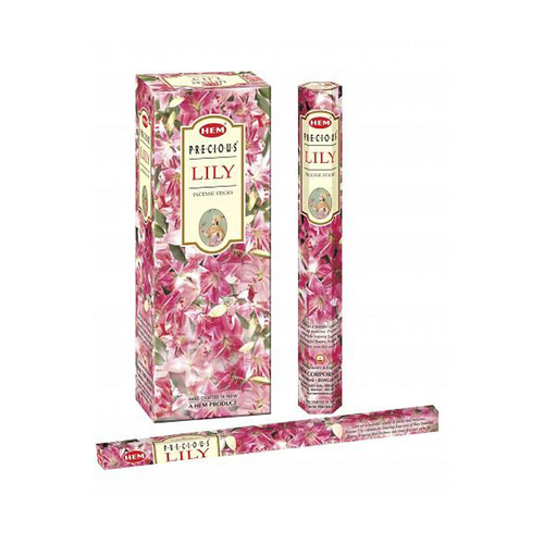 [HEM Precious Lily] 2x 20 Incense Sticks HEM Hex Meditation Aroma Fragrance