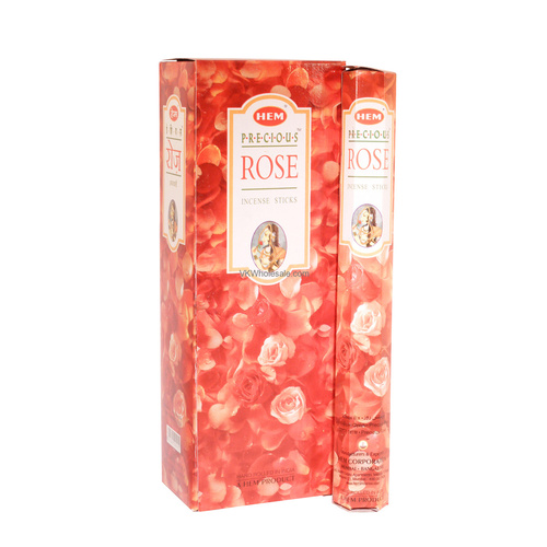 [HEM Precious Rose] 2x 20 Incense Sticks HEM Hex Meditation Aroma Fragrance