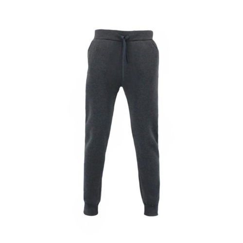 FIL Men's Track Pants Sherpa Fleece Lined Casual Trousers Sweat Pants [Size: S] [Colour: Dark Grey]