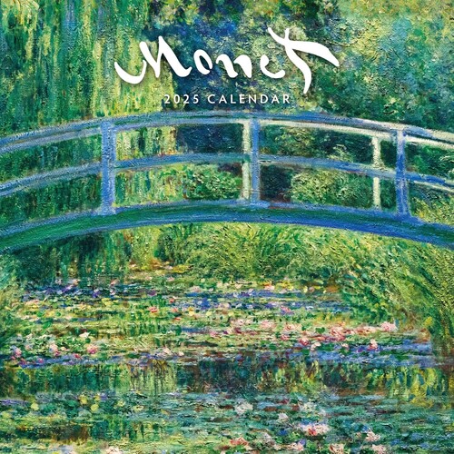 Monet - 2025 Square Wall Calendar 16 month by Red Robin