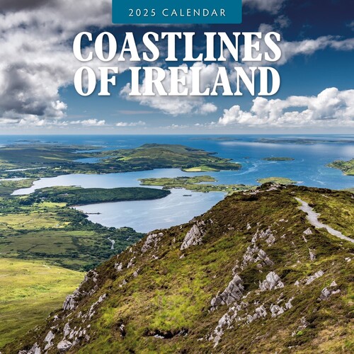 Coastlines of Ireland - 2025 Square Wall Calendar 16 month by Red Robin