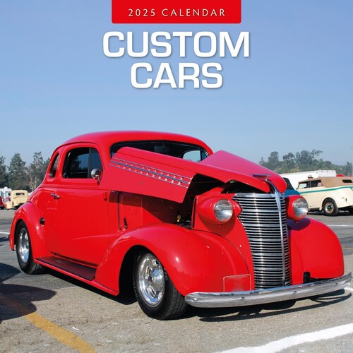 Custom Cars - 2025 Square Wall Calendar 16 month by Red Robin