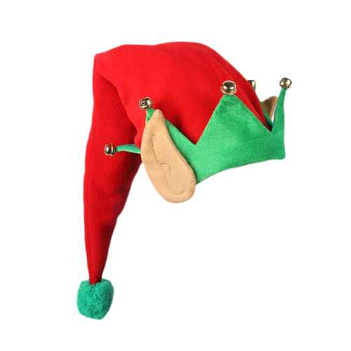 Adult Unisex Christmas Xmas Novelty Hat Party Wear - Tree Rudolf Santa [Name: Elf Hat A]