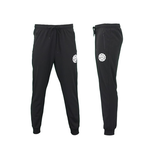 FIL Men's Lightweight Track Pants w Zip Pockets - NY/Black [Size: S]